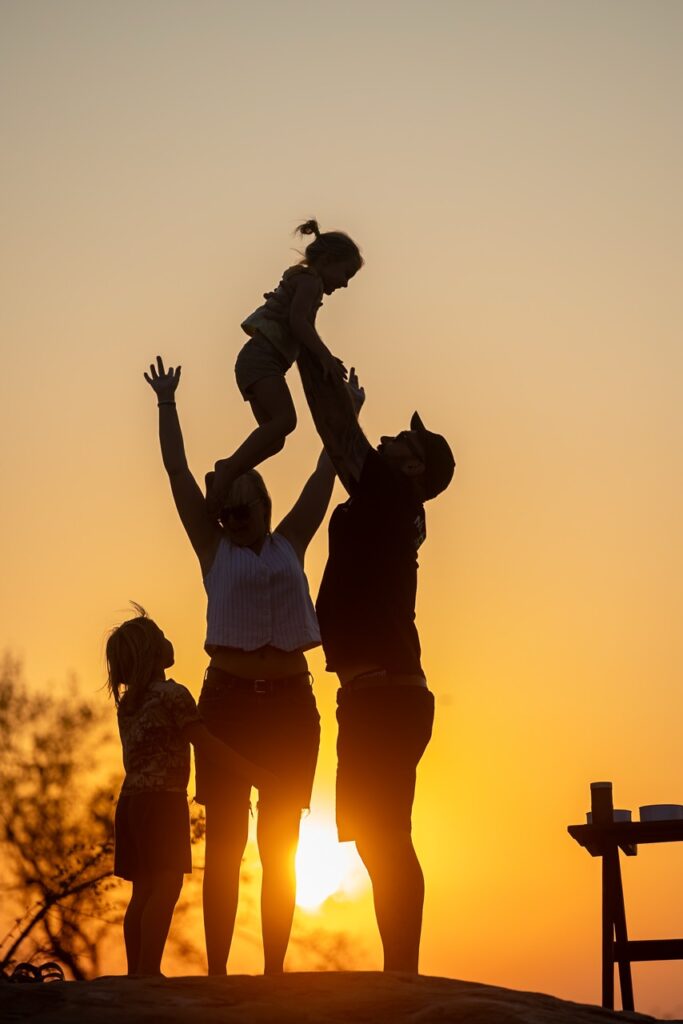 Van Afrika sunset game drive south africa